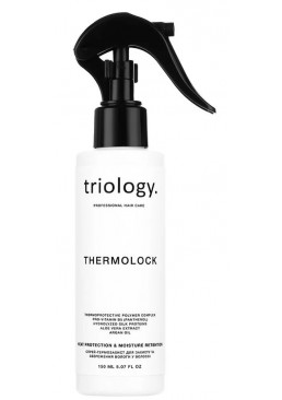 Спрей-термозащита triology. Thermolock для защиты и сохранения влаги в волосах, 150 мл